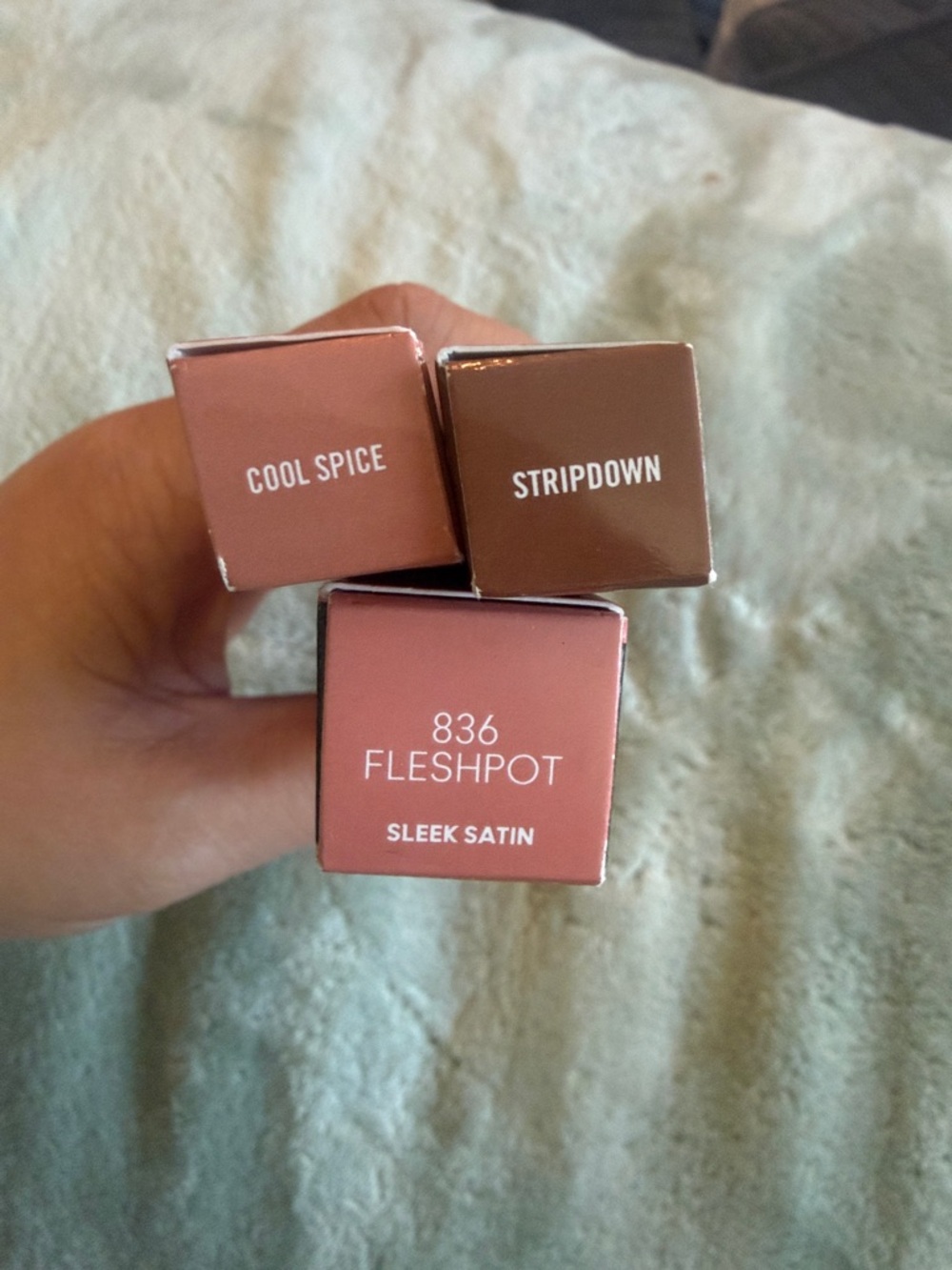 MAC Fleshpot, Cool Spice, Stripdown